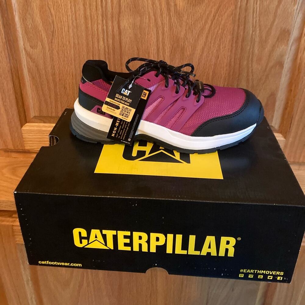 New Catepillar Streamline 2.0 Shoes Composite Toe Pink Women's 8